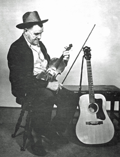 grant With Fiddle And Guitar